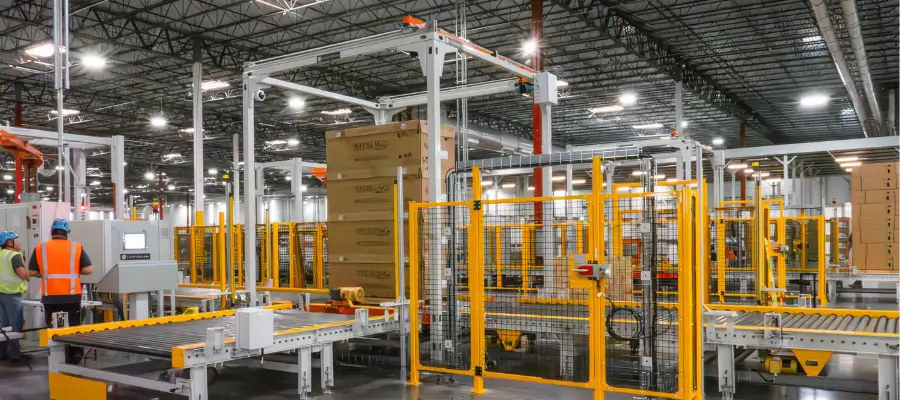 contour pro article about palletizing machines dimensioning and palletizing warehouse ops